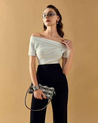 Ella White Top - Atelier de La Hang