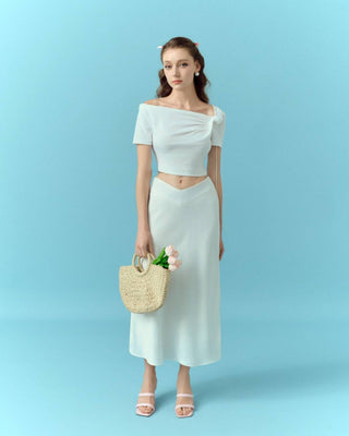 Ella White Top - Atelier de La Hang