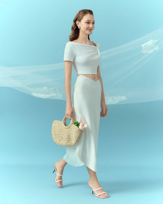 Ella White Top - Atelier de La Hang