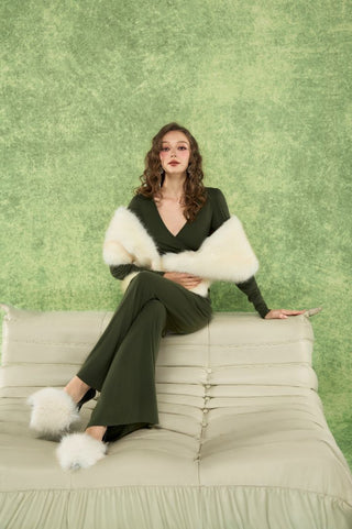 2-Piece Butterfly Lounge Sets Olive