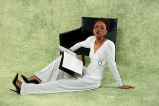 2-Piece Butterfly Lounge Sets White